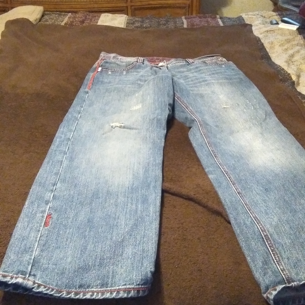 Coogi blue jeans